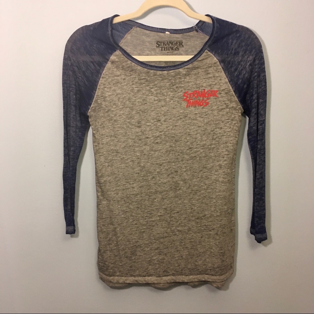 Stranger Things burnout comfy long-sleeved tee